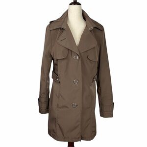 Fleet Street LTD Brown Lined Hooded Jacket